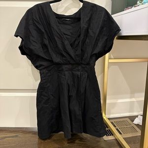 Zara cinch waist mini dress